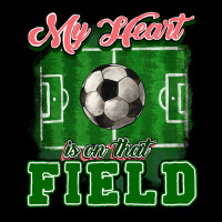 My Heart Is On That Court Soccer Heavy Core Tee | Teevron