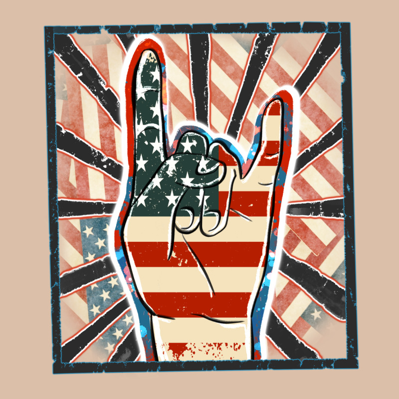 Freedom Rock Hand Urban Heavy Tee by FaDigitalArtStudio | Teevron