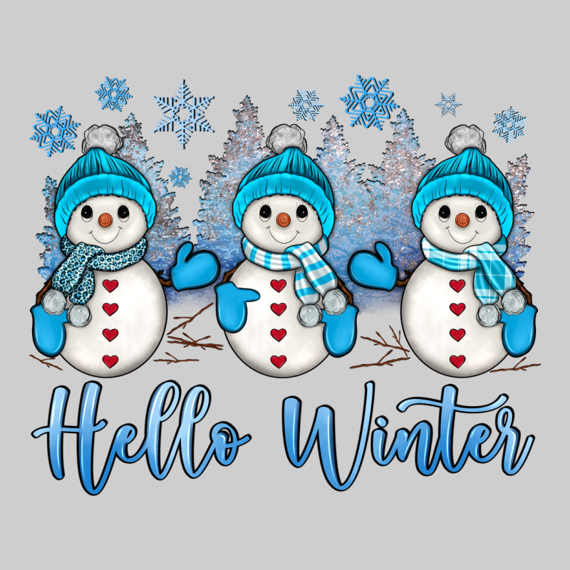 Snowman Hello Winter Premium Sweatshirt by JahusDesignShop | Teevron