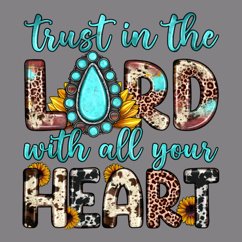 Trust In The Lord With All Your Heart Heavyweight Hoodie by JahusDesignShop | Teevron