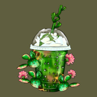 Western Cactus Cold Frappe Vintage Tee | Teevron
