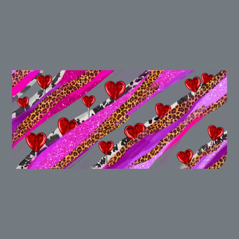 Leopar And Cowhide With Heart Candies Heavyweight Sweatshirt by AdoDesignShop | Teevron