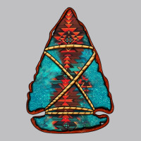 Turquoise Glitter Aztec Arrowhead Classic Tee | Teevron