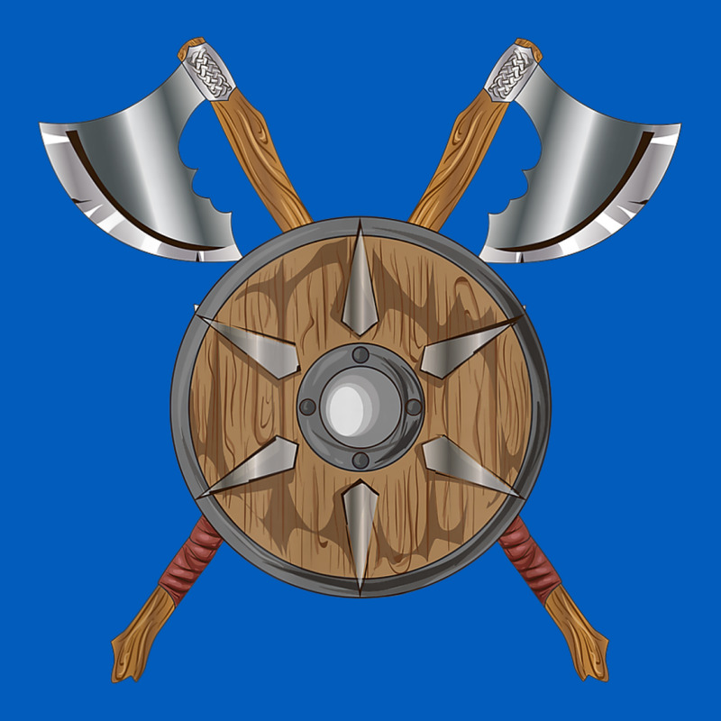 Renaissance Fair Faire Festival Medieval Theme Axe Shield Urban Hoodie by DesignPulse | Teevron