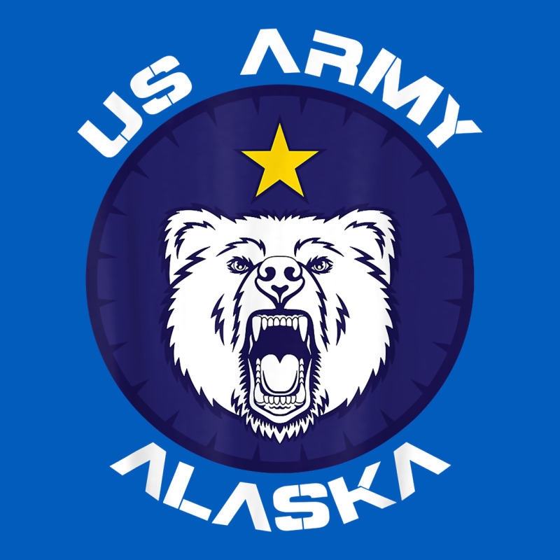 Us Army Alaska Polar Bear Patch T Shirt Urban Hoodie by DesignPulse | Teevron