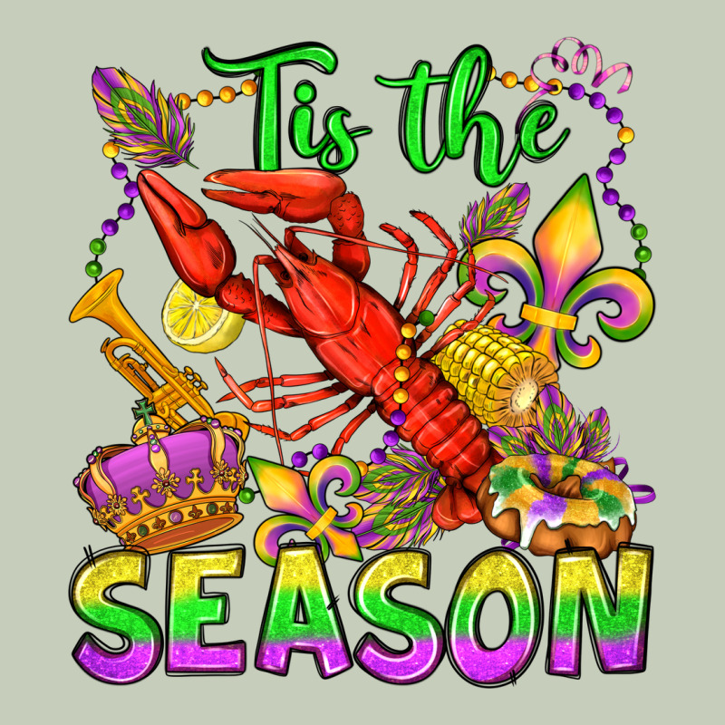Tis The Season Mardi Gras Olivia Ladies Tee by OliviaCreatesArt | Teevron