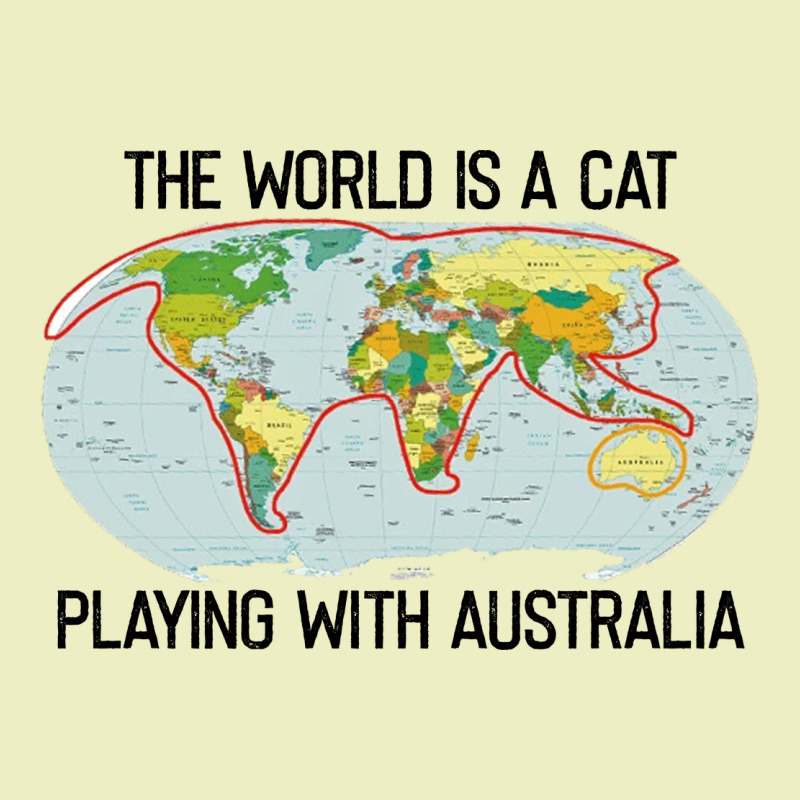 The World Is A Cat Playing With Australia 2020 Shirt Urban Hoodie by PixelWave | Teevron