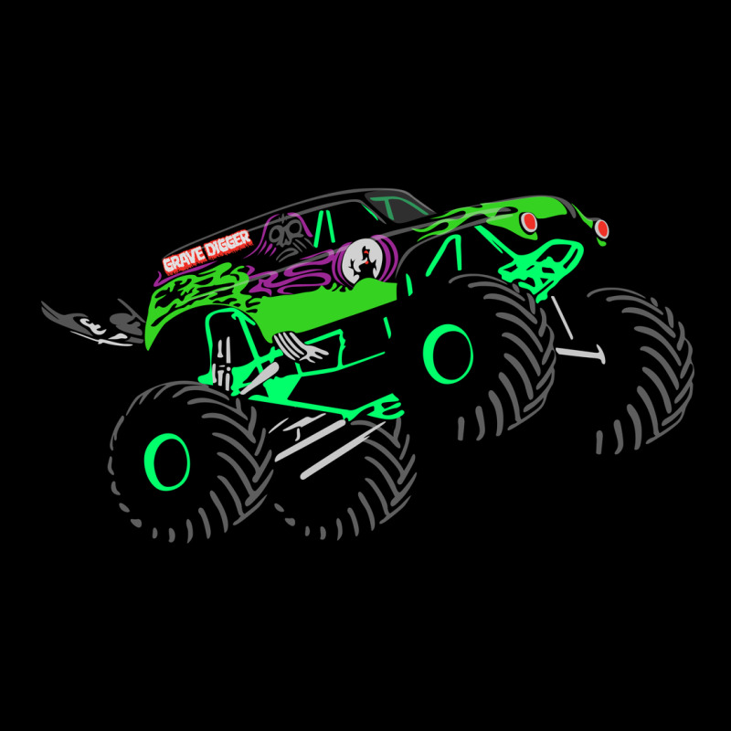 Monster Truck Grave Digger Urban Hoodie by PixelWave | Teevron