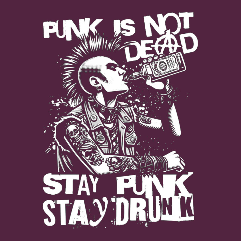 Stay Punk Stay Drunk Urban Hoodie by PixelWave | Teevron