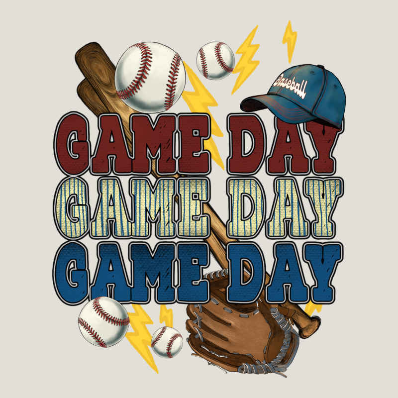 Game Day Lightning Bolt Baseball Heavy Core Tee by HowdyJamesFarm | Teevron