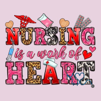 Nursing Is A Work Of Heart Ladies Tee | Teevron