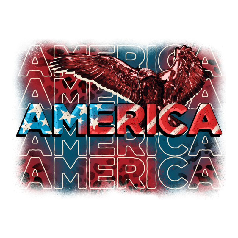 America America America America 4th Of July Urban Heavy Tee by FaDigitalArtStudio | Teevron