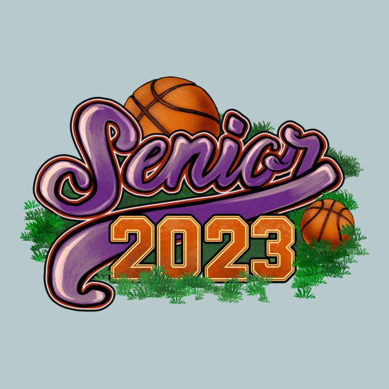 Senior 2023 Basketball Heavy Core Tee by HowdyJamesFarm | Teevron
