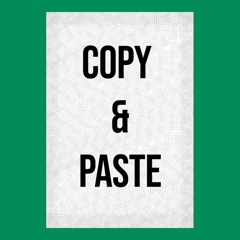 Copy Paste Urban Hoodie by Craftify | Teevron
