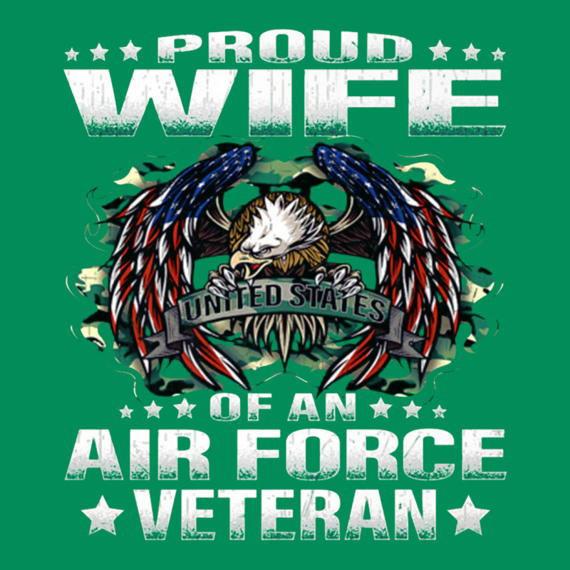 Proud Wife Of An Air Force Veteran Military Vet Spouse Gifts Premium M Urban Hoodie by Craftify | Teevron