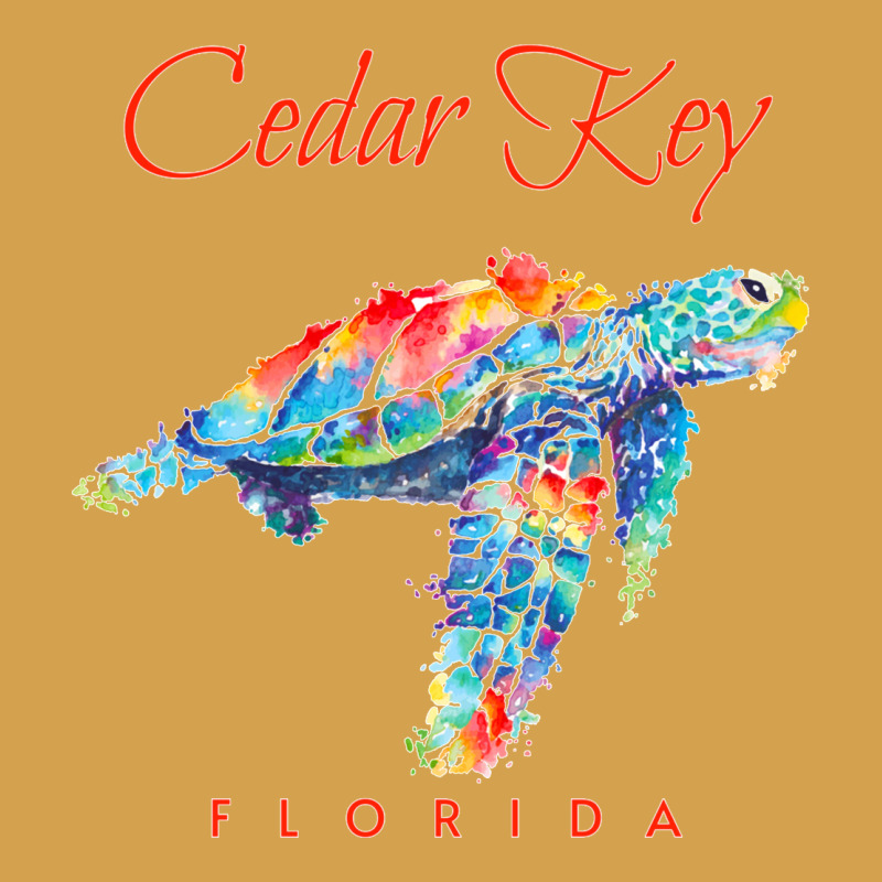 Cedar Key Florida Watercolor Sea Turtle Sweatshirt Urban Hoodie by InspiraDesign | Teevron