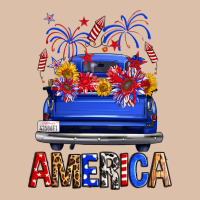 Western Fourth Of July America Truck Urban Heavy Tee | Teevron