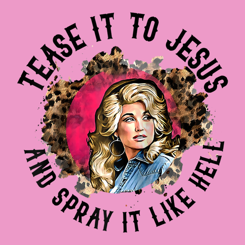 Tease It To Jesus And Spray It Like Hell Leopard Western Raglan Baseba Urban Hoodie by ArtChic | Teevron