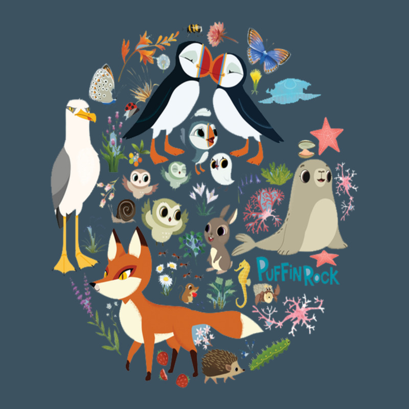 Puffin Rock Gift For Fans Puffin Rock Characters Urban Hoodie by ArtChic | Teevron