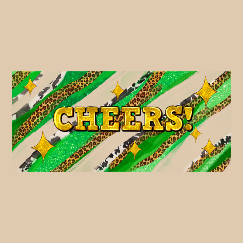 Leopar And Cowhide With Cheers Heavyweight Sweatshirt by AdoDesignShop | Teevron