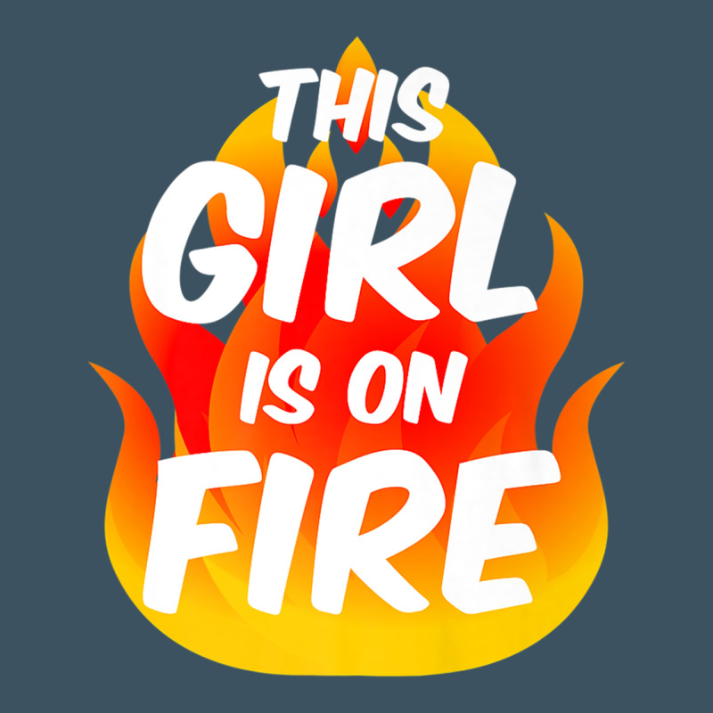 This Girl Is On Fire Fierce Lady Woman Power Go Girls Fiery Urban Hoodie by StudioElite | Teevron