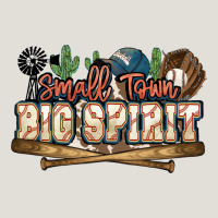 Small Town Big Spirit Baseball Heavy Core Tee | Teevron