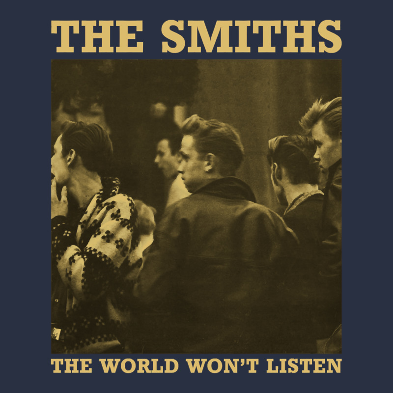 The Smiths The World Won't Listen Gift Men Women Urban Hoodie by StudioElite | Teevron
