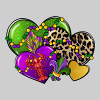 Mardi Gras Hearts Premium Tee | Teevron
