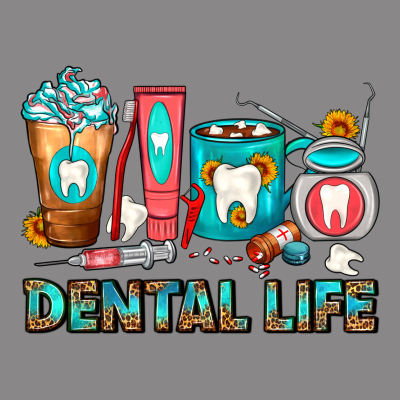 Dental Life Dentist Coffee Cups Vintage Tee by FaDigitalArtStudio | Teevron