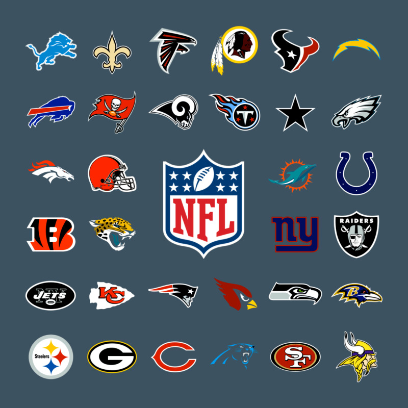 American Football Team Collage    Wall Art Urban Hoodie by PixelFlow | Teevron