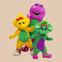 New 755 Barney And Friends Cute Urban Hoodie | Teevron