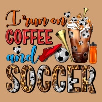 I Run On Coffee And Soccer Frappe Vintage Tee | Teevron