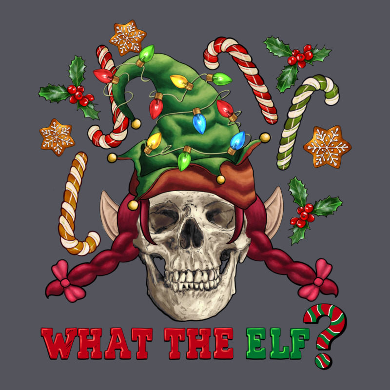 What The Elf Skull Vintage Hoodie by FaDigitalArtStudio | Teevron