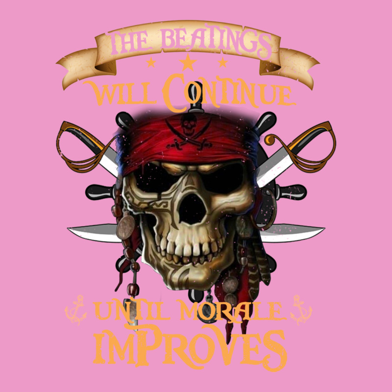 Pirate The Beatings Will Continue Until Morale Improves Urban Hoodie by SnappyArt | Teevron