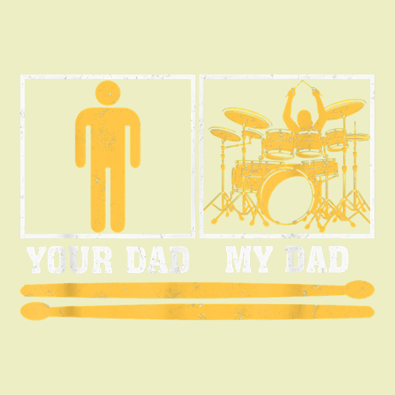 Mens My Dad Is A Drummer Your Dad Not Drum Player Father's Day T Shirt Urban Hoodie by SnappyArt | Teevron