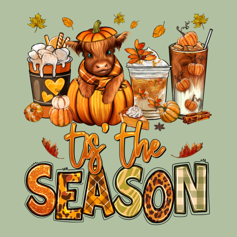 Tis' The Season Fall Heifer Coffee Cups Urban Hoodie by RanaPortraitStore | Teevron
