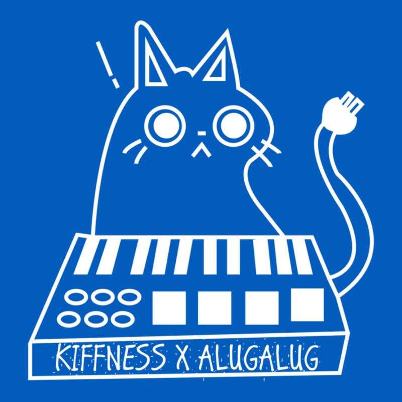 The Kiffness X Alugalug White Cat Classic Urban Hoodie by SnappyArt | Teevron