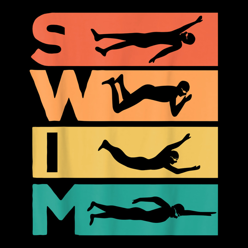 Retro Vintage Swimming Gift For Swimmers T Shirt Urban Hoodie by FloraArt | Teevron