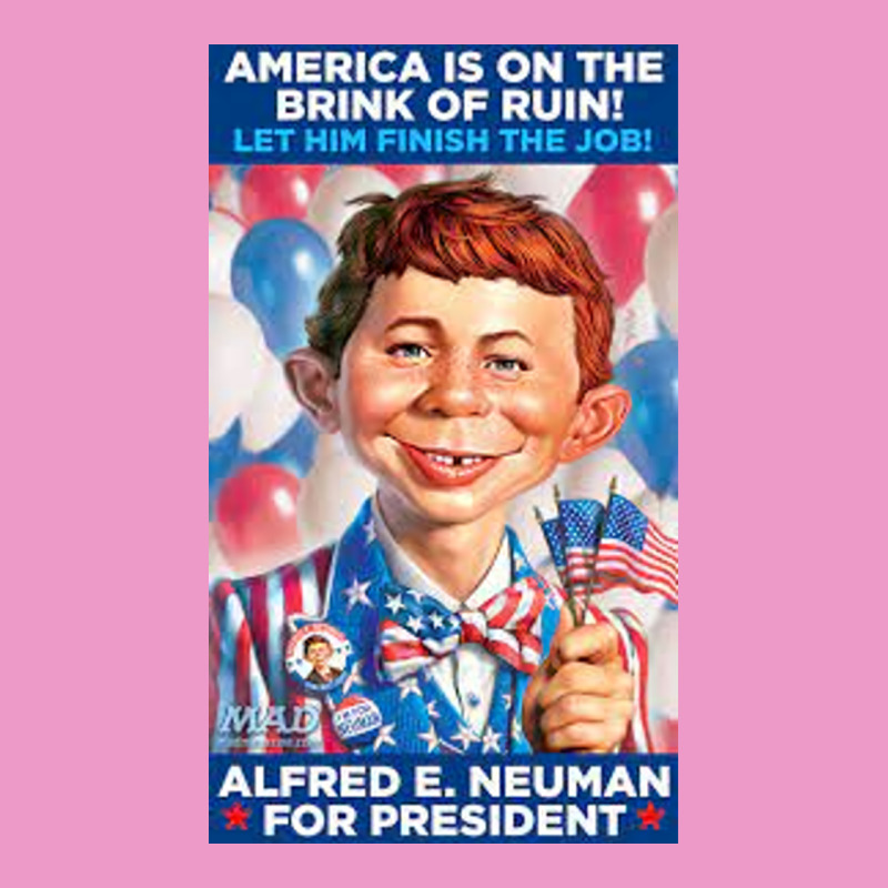 Alfred E. Neuman For President Urban Hoodie by FloraArt | Teevron