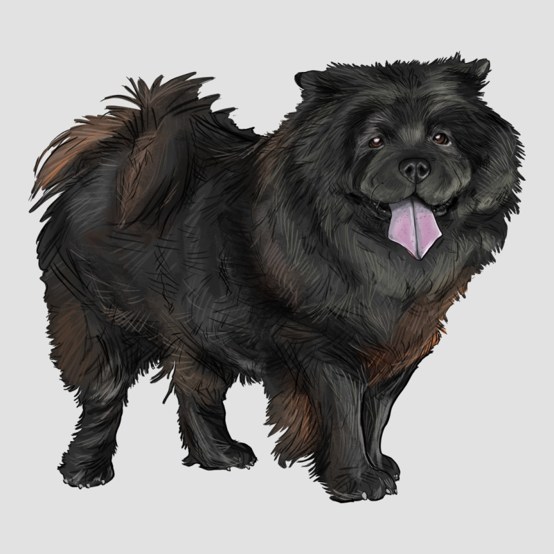 Black Chow Chow Premium Hoodie by RanaPortraitStore | Teevron