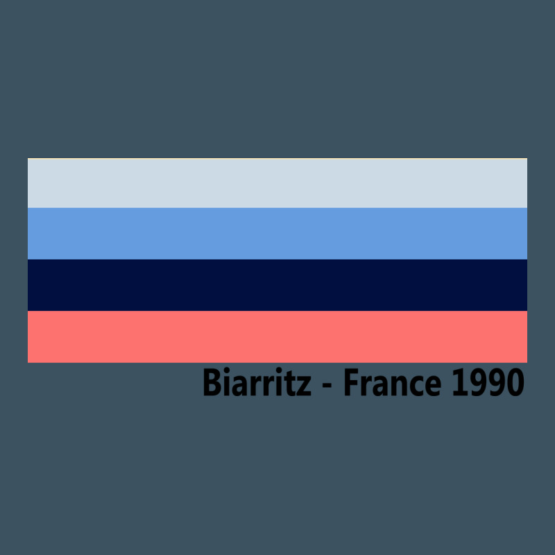 Biarritz France 1990 Urban Hoodie by FloraArt | Teevron