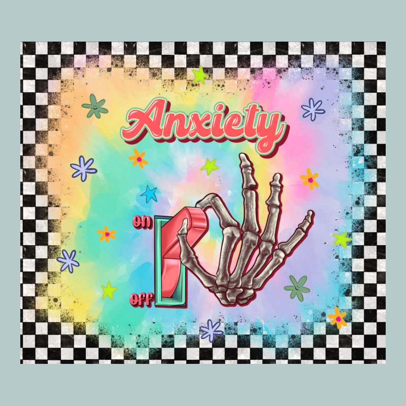 Anxiety On Tumbler Heavy Core Tee by TumblerDesignByShophia | Teevron