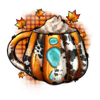 Thanksgiving Coffee Cup Gemstone Heavyweight Hoodie | Teevron