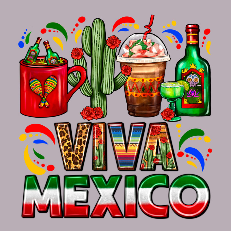 Viva Mexico Coffee Cups With Cactus And Tequila Vintage Tee by FaDigitalArtStudio | Teevron