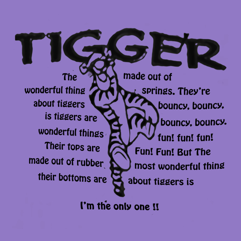 Tigger If The Only One Urban Hoodie by ArtMosaic | Teevron