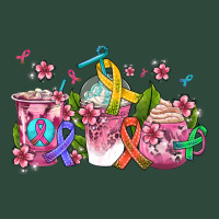 Western Cancer  Coffee Cups With Ribbons Zipper Hoodie | Teevron