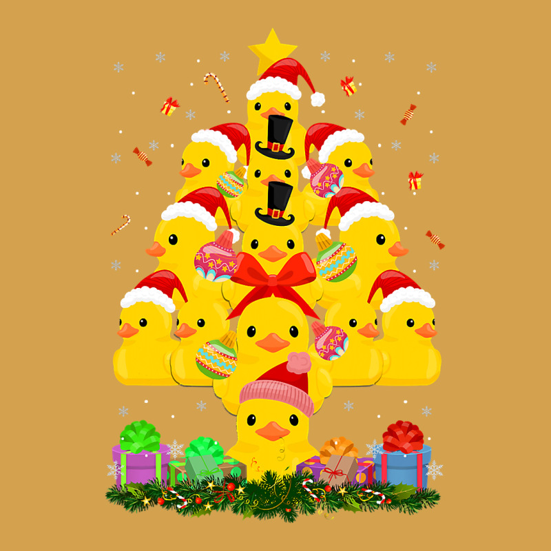 Duck Rubber Duck Christmas Tree Duckie And Quack Christmas 123 Urban Hoodie by ArtMosaic | Teevron
