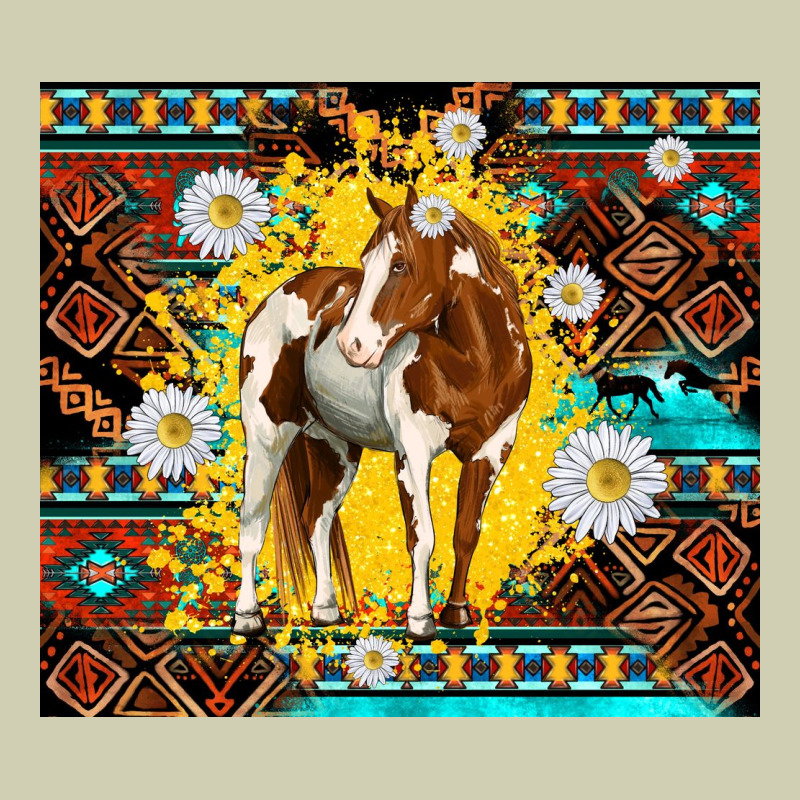 Aztec Tribal Horse Heavy Core Tee by TumblerDesignByShophia | Teevron
