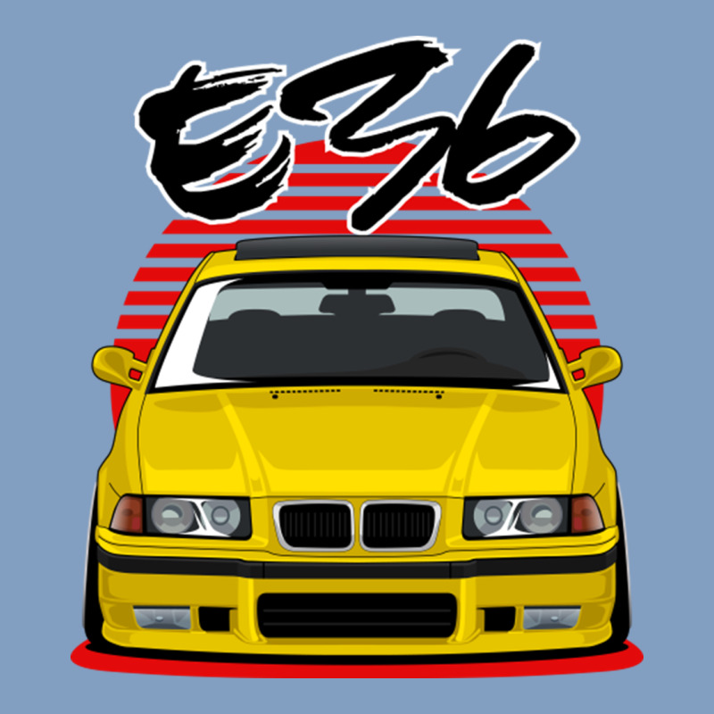 Yellow E36 Urban Hoodie by ArtMosaic | Teevron