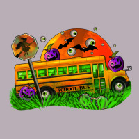 Halloween School Bus Vintage Tee | Teevron